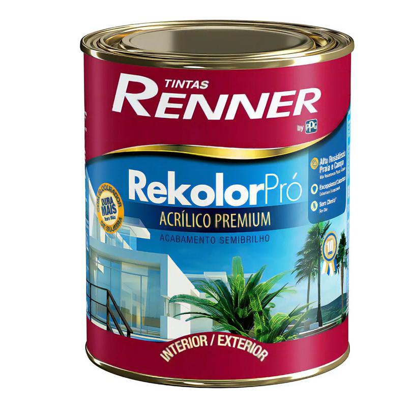 RENNER REKOLOR PRO SEMI BRILHO BRANCO