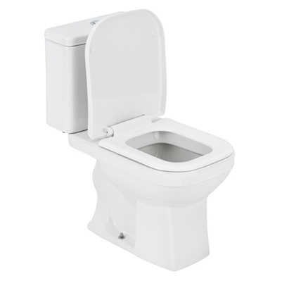 DECA KIT QUADRA BACIA COM CAIXA ACOPLADA BRANCO